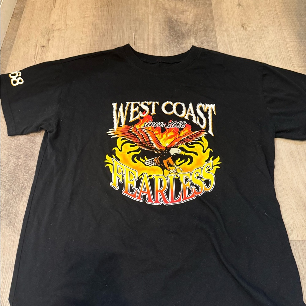 Fearless Black west‎ coast choppers Graphic Tee